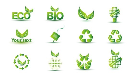 Green Eco Icon Set