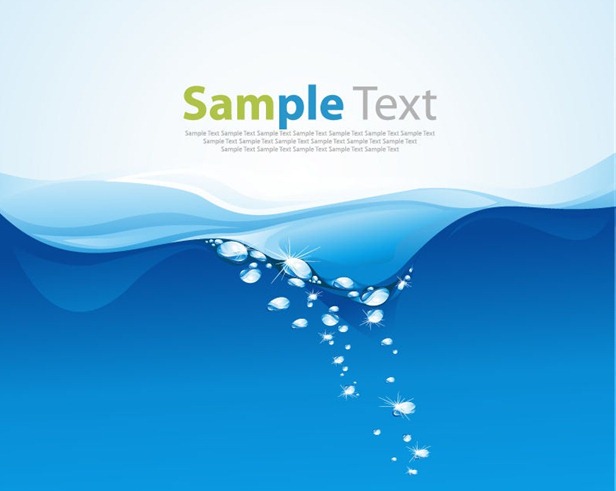 Blue-Water-Wave-Vector-Illustration