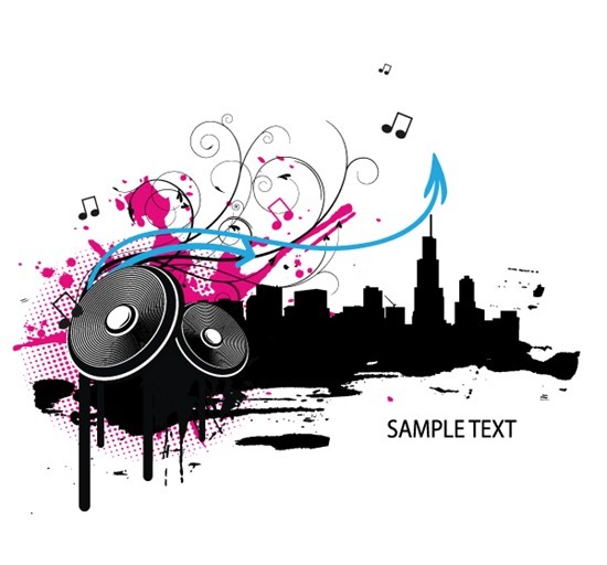 Music Vector illustration