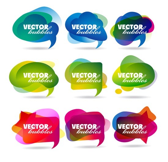 Vector Bubbles for Speech