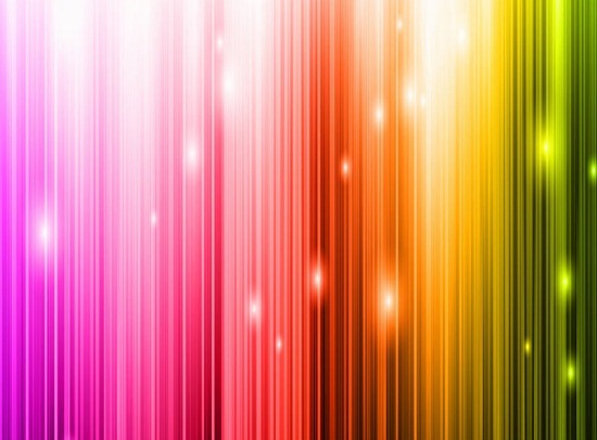 Colorful Vertical Lines Vector Bacgkround