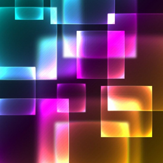 Abstract Glowing Background Vector Art