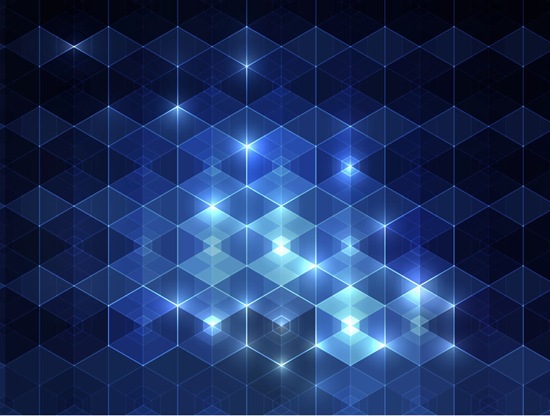 Abstract Blue Background Vector Artowork