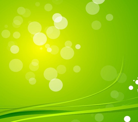 Abstract Green Background Vector Art