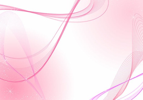 Pink Abstract Wave Lines Background Vector Art