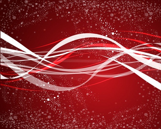 Abstract Red Background Vector Graphic