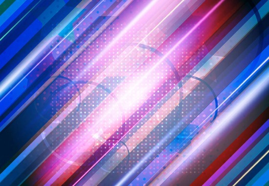 Abstract Colorful Lights Background Vector