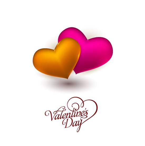 Vector Heart Romantic Design Vector Illustration